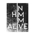 "I'm Alive" Canvas (Black)