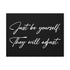 "Be Yourself" Canvas