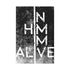 "I'm Alive"  Canvas  (Black)