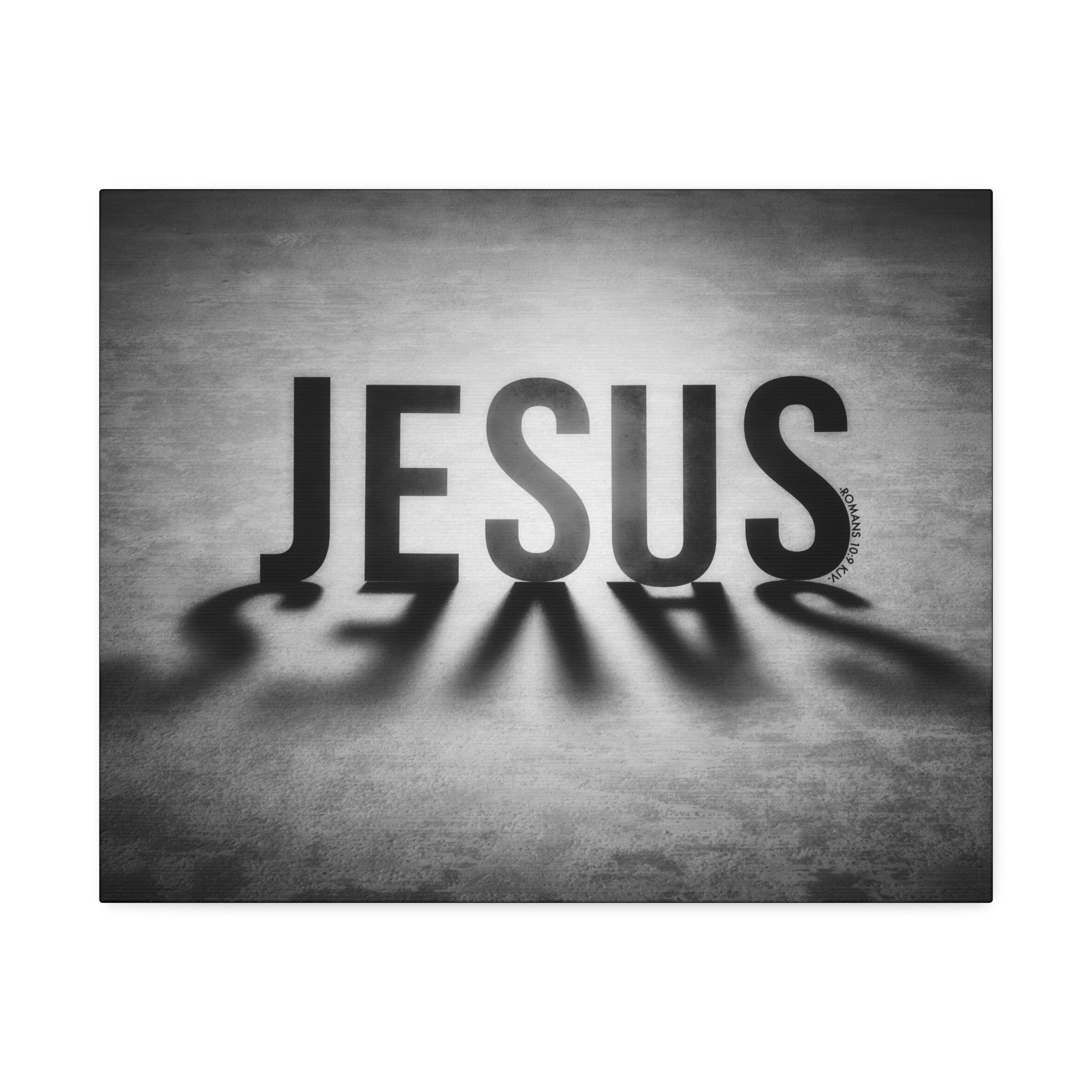 "Jesus Saves" Canvas