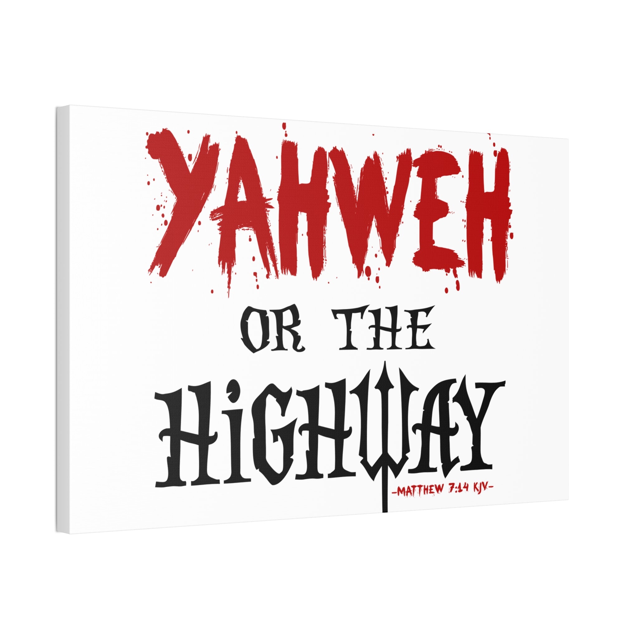 "Yahweh"  Canvas