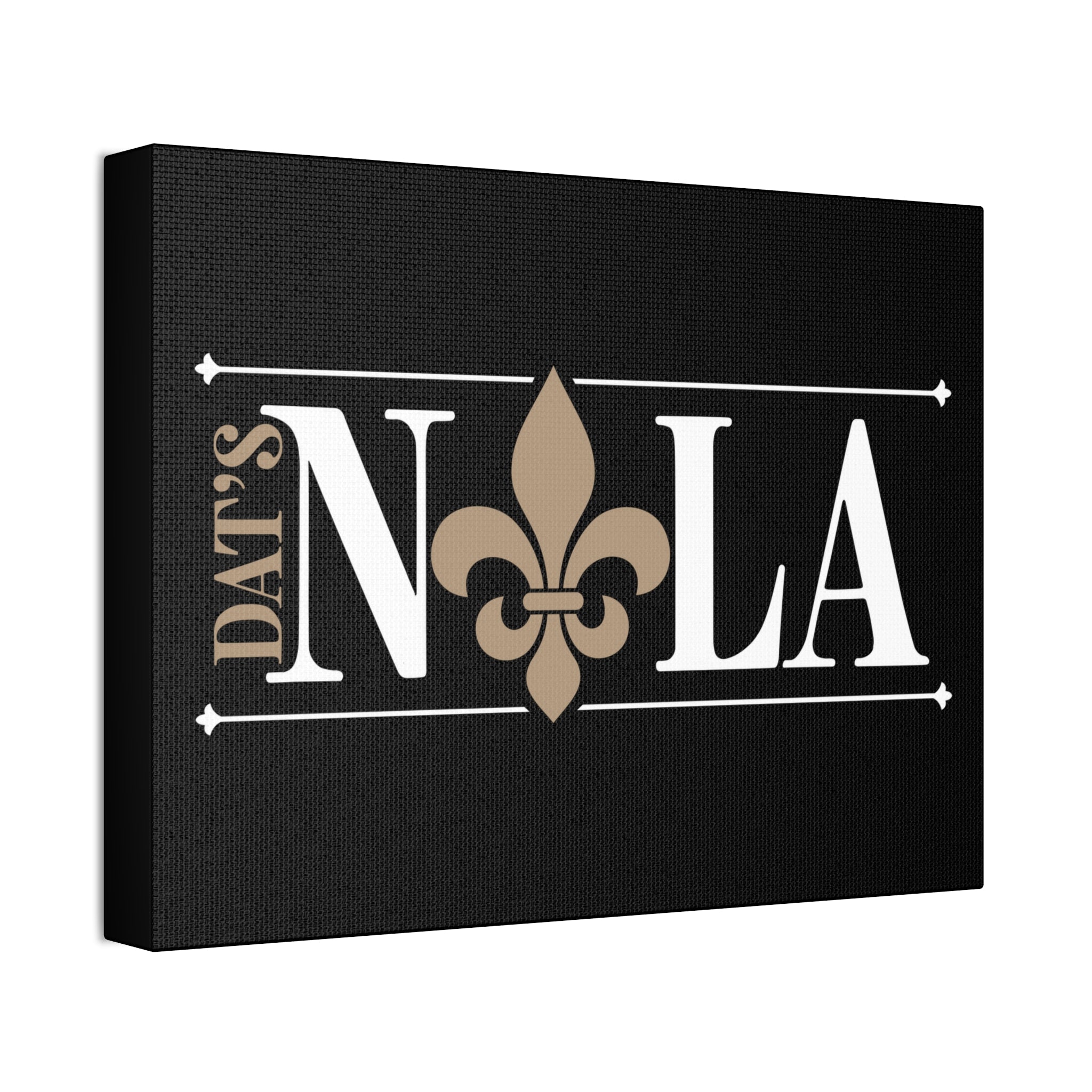 "Dat's Nola" Canvas