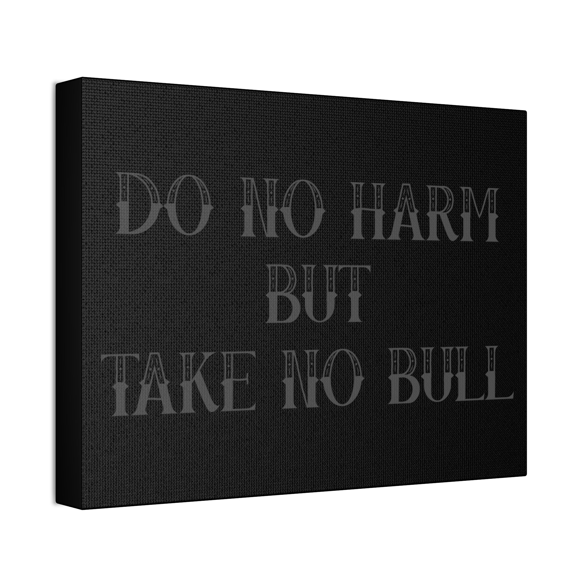 "Take No Bull" Canvas