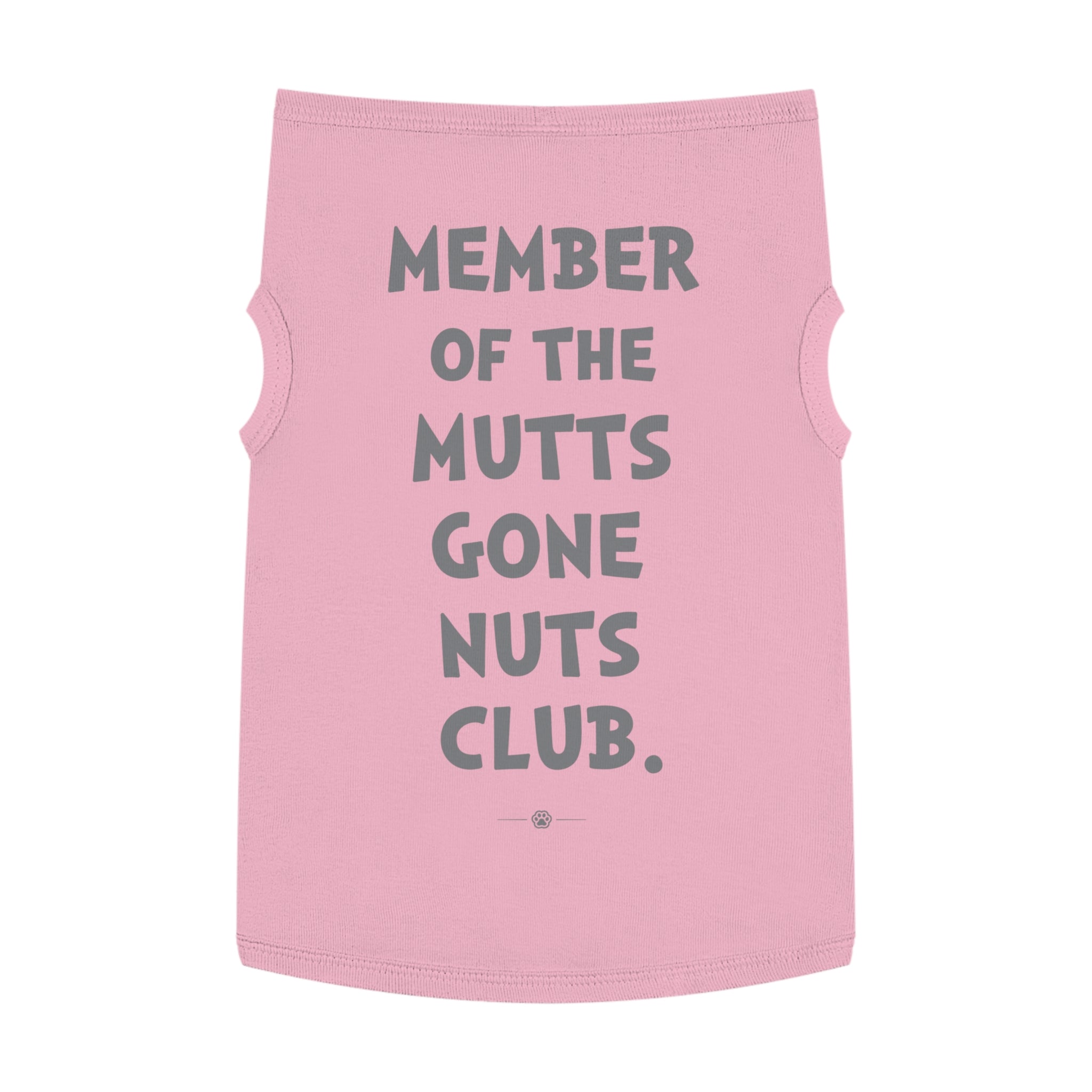 "Mutts Gone Nuts Club" Dog Tee