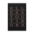 "Ell Ess You" Canvas