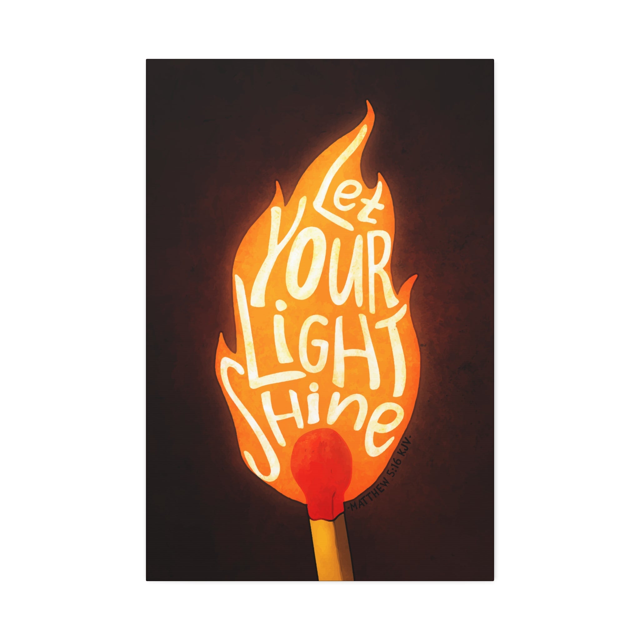 "Shine Your Light" Canvas