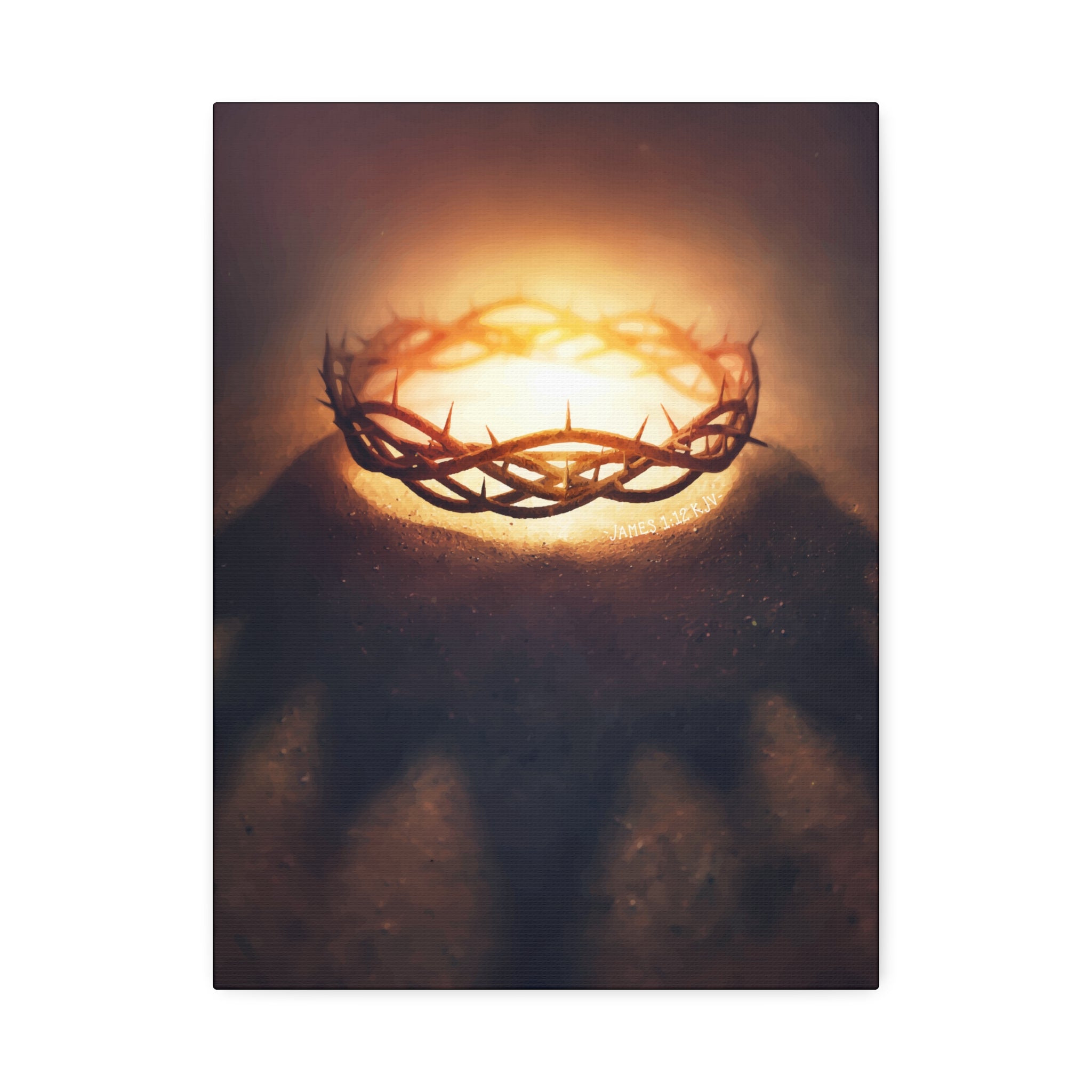 "Crown Of Life" Canvas