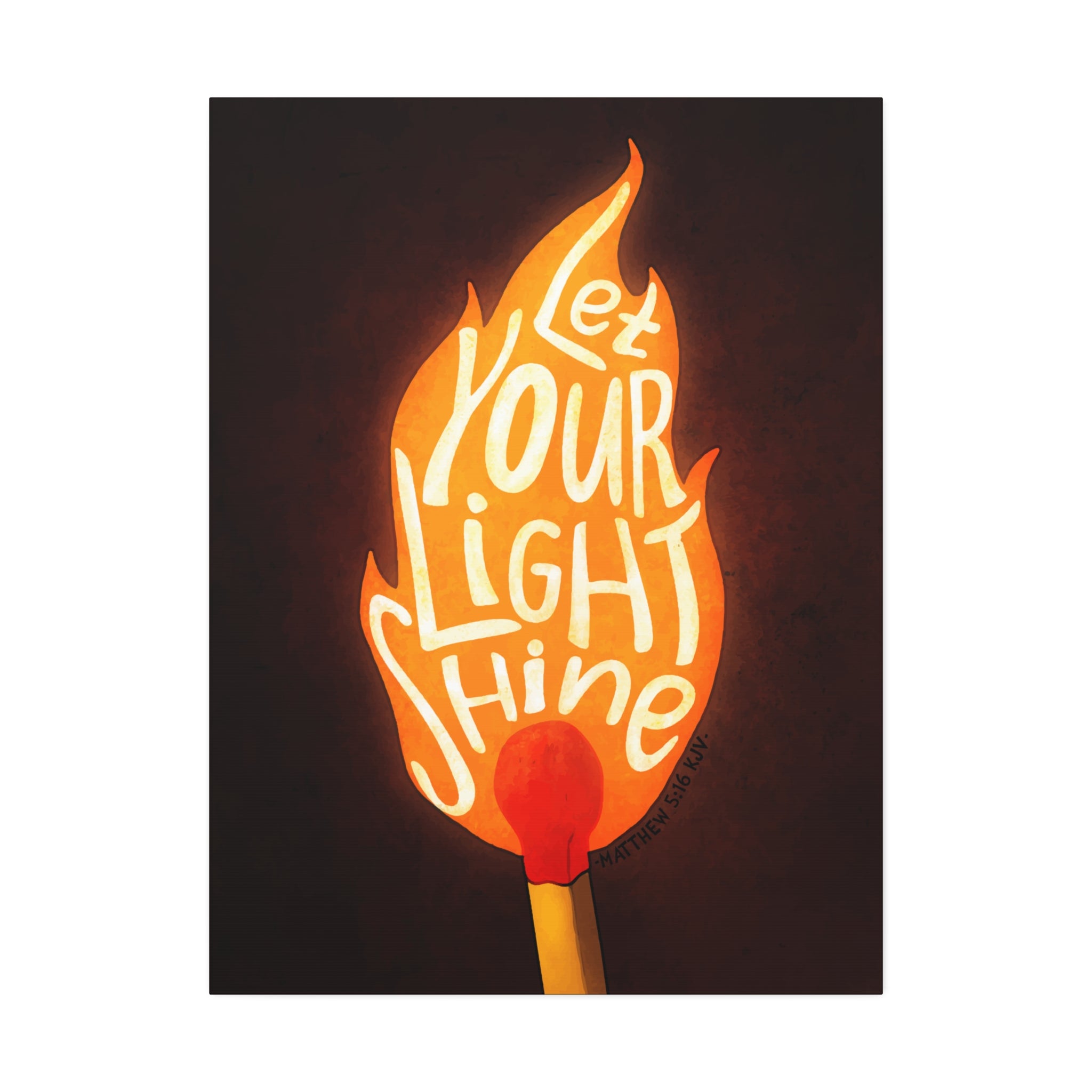 "Shine Your Light" Canvas