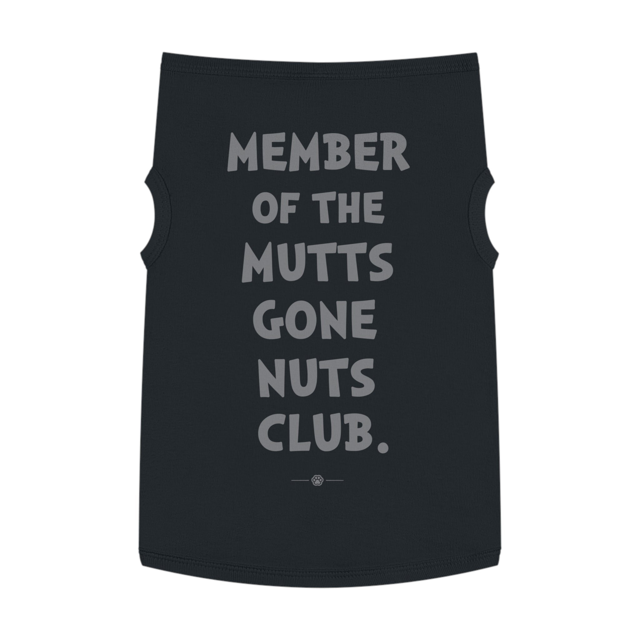 "Mutts Gone Nuts Club" Dog Tee
