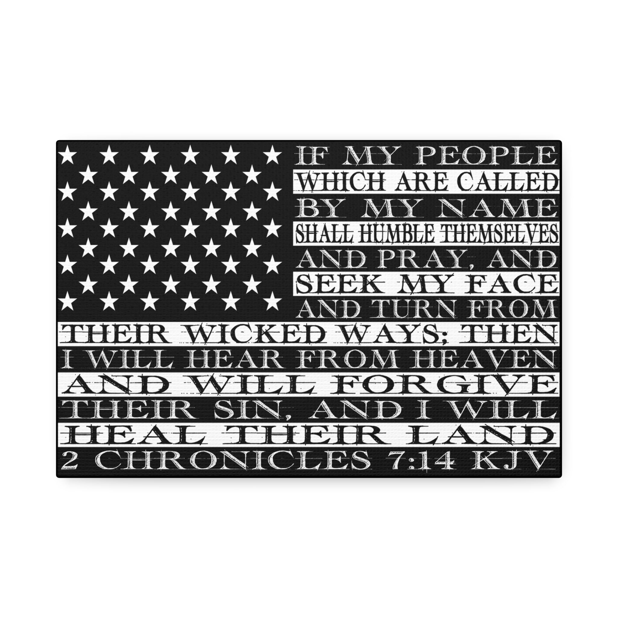 "Heal Our Land" Canvas