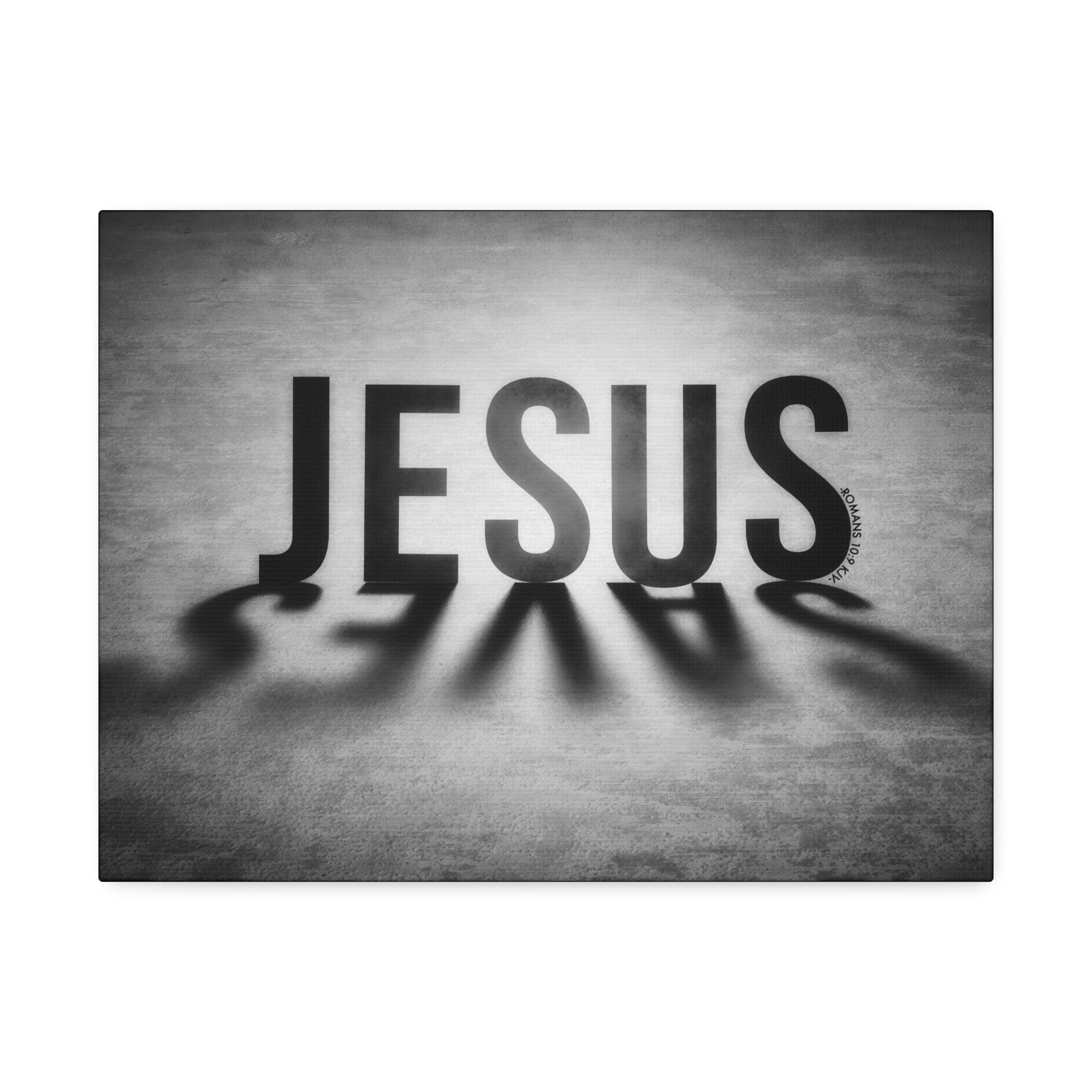 "Jesus Saves" Canvas
