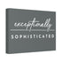 "Exceptionally Sophisticated" Canvas