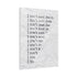"Need Jesus" Canvas