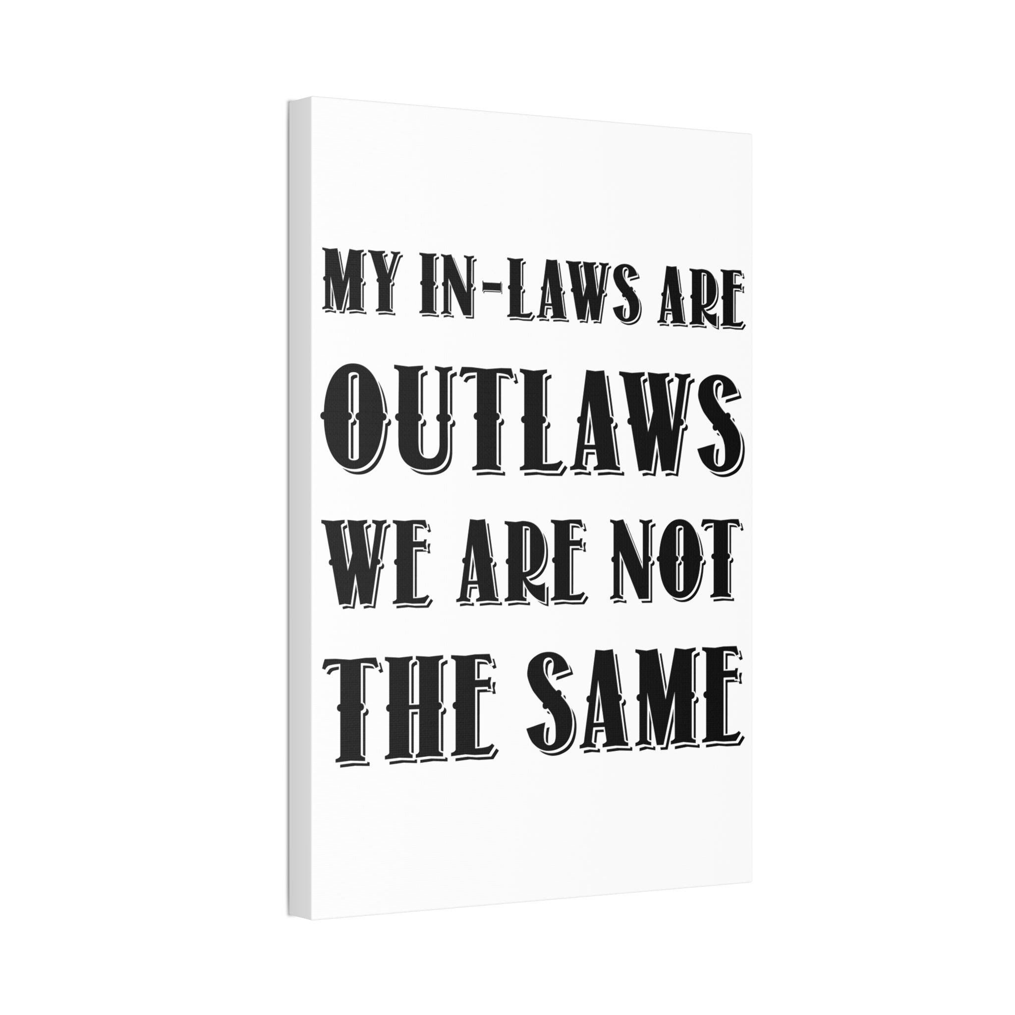 “Not The Same” Canvas