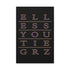 "Ell Ess You" Canvas