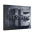 "He Lives In Me" Canvas (Blue)