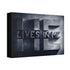 "He Lives In Me" Canvas (Blue)
