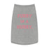 "Furry in a Hurry" Dog Tee
