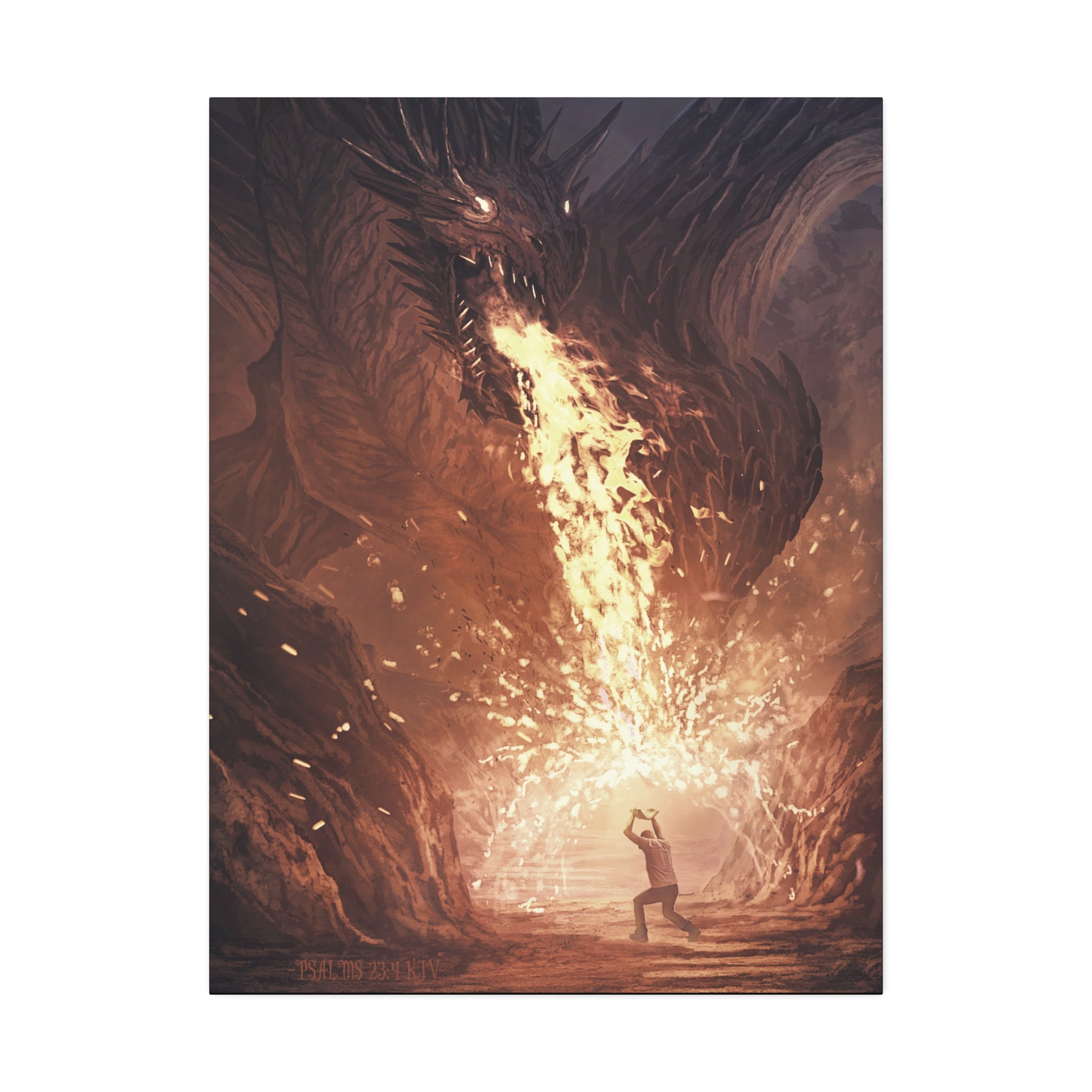 "Fear No Evil" Canvas