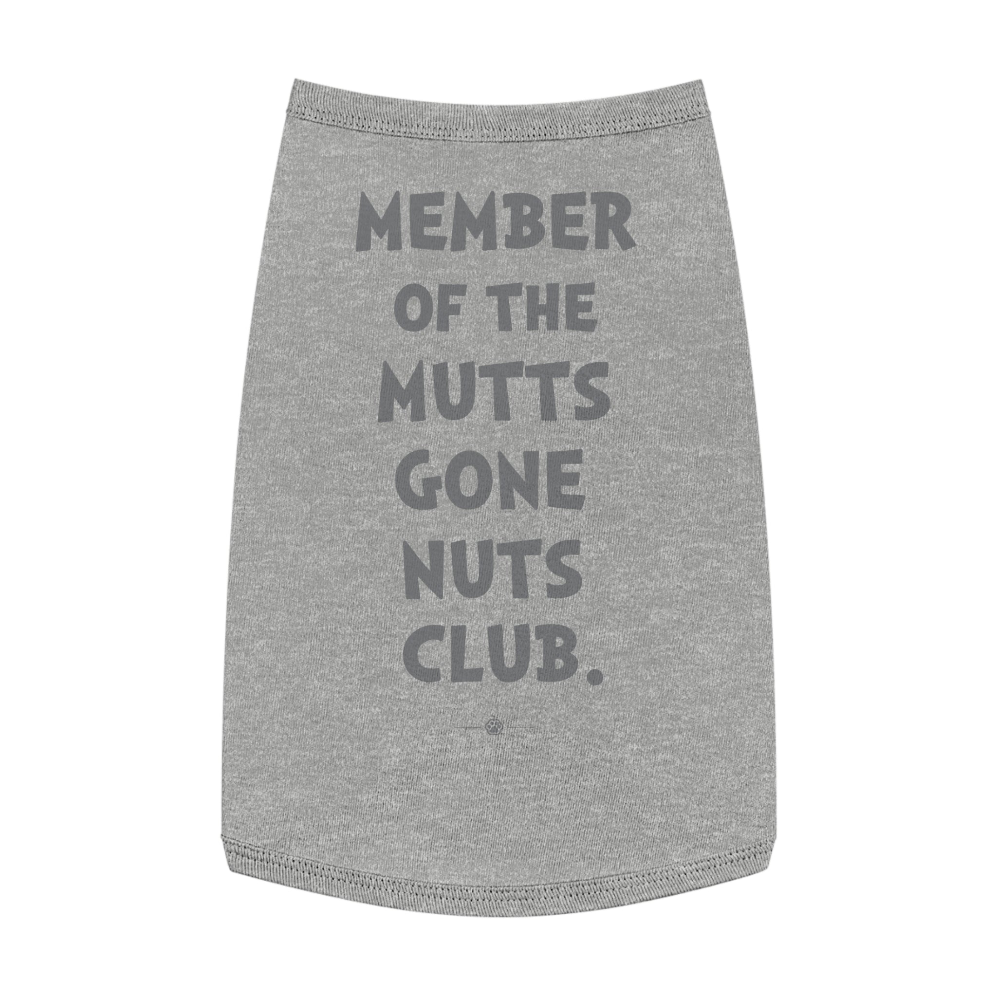 "Mutts Gone Nuts Club" Dog Tee