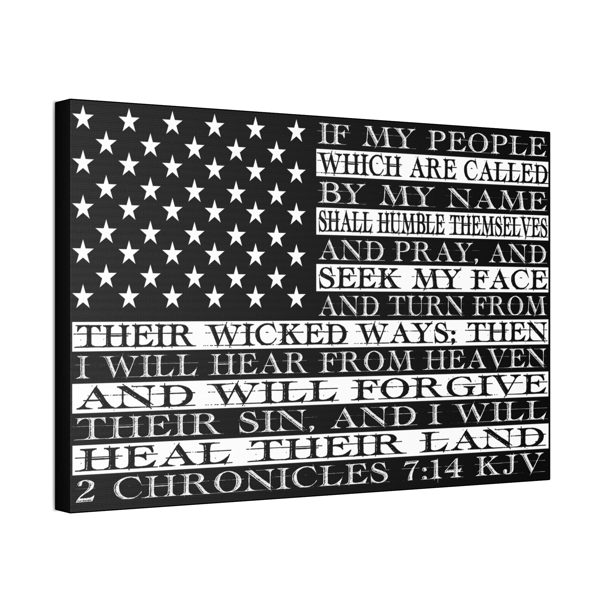 "Heal Our Land" Canvas