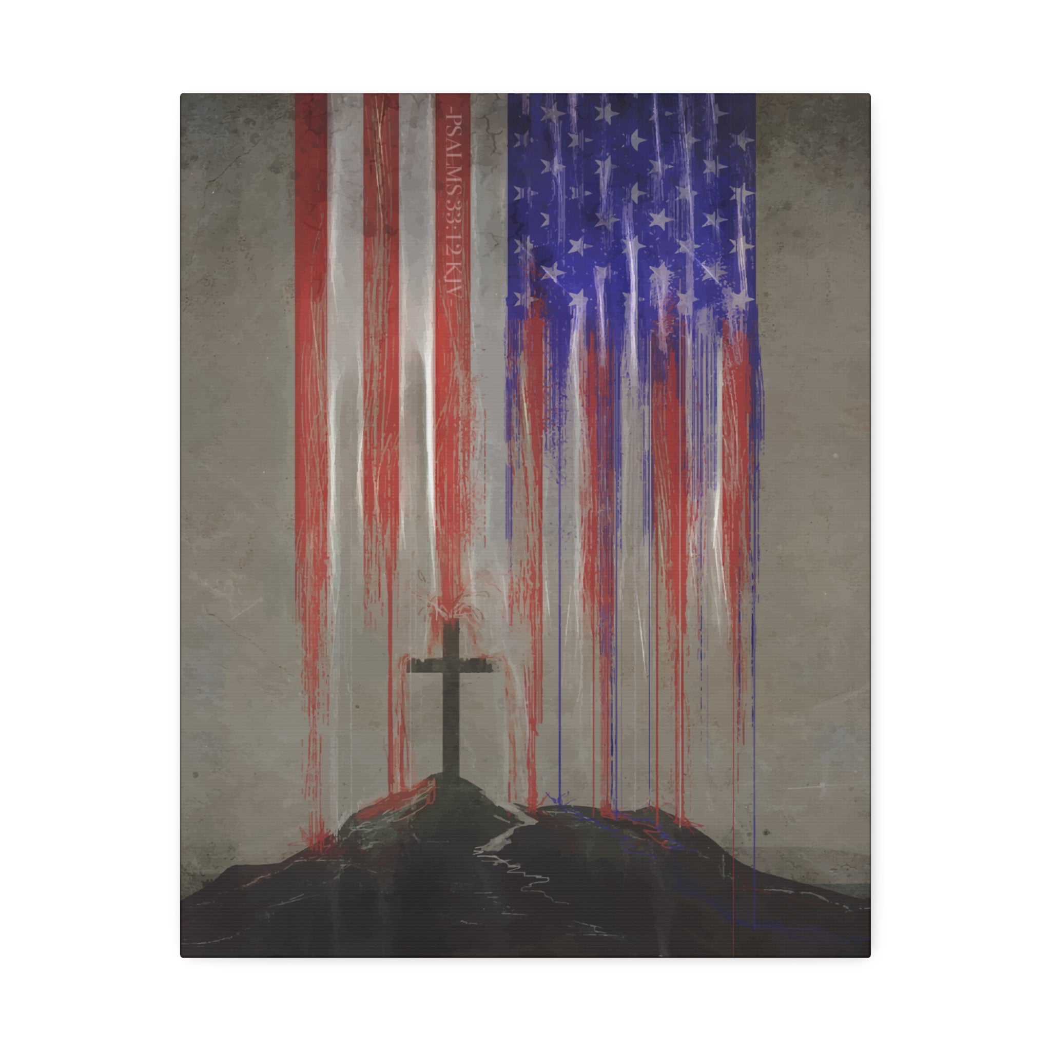 "Blessed Nation" Canvas