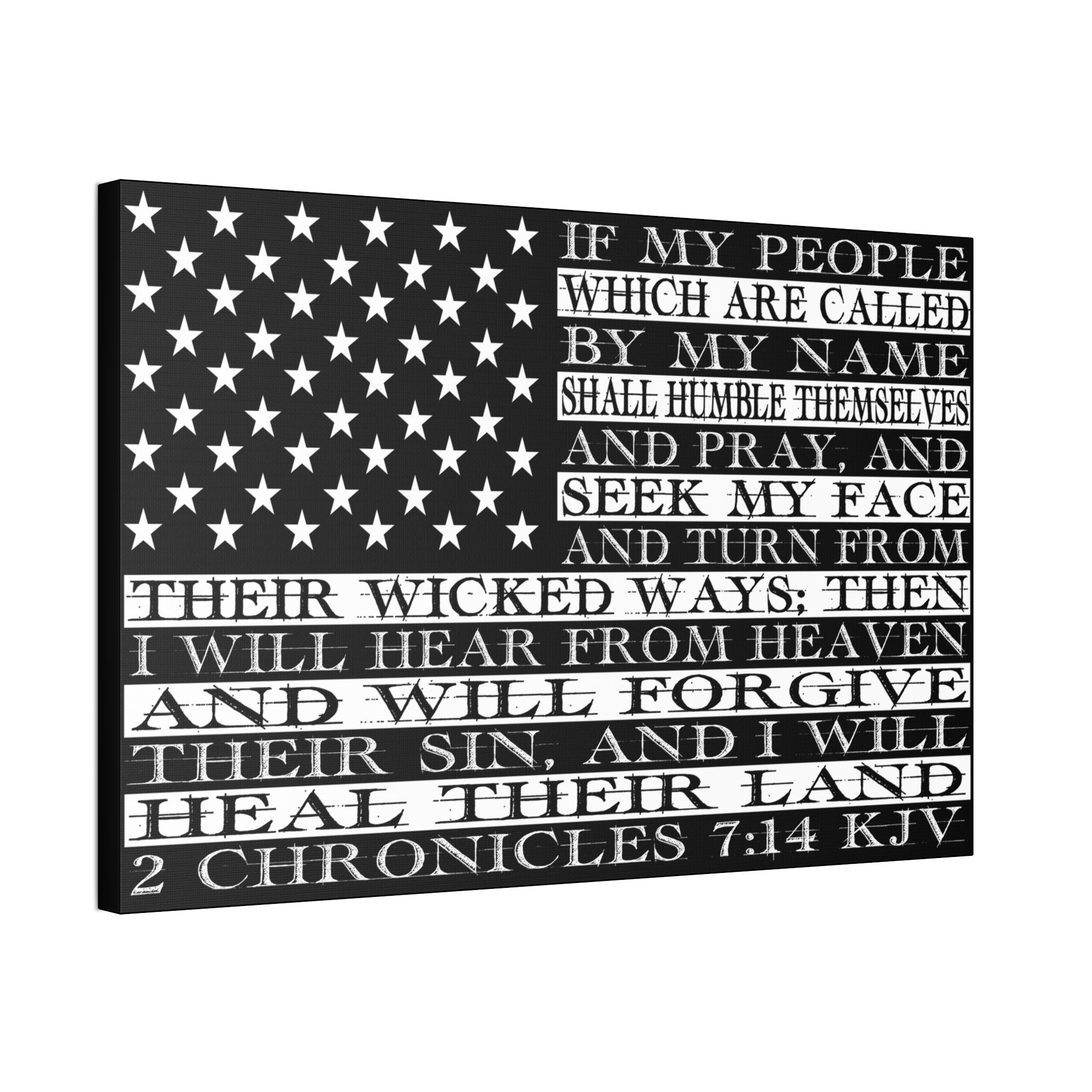 "Heal Our Land" Canvas