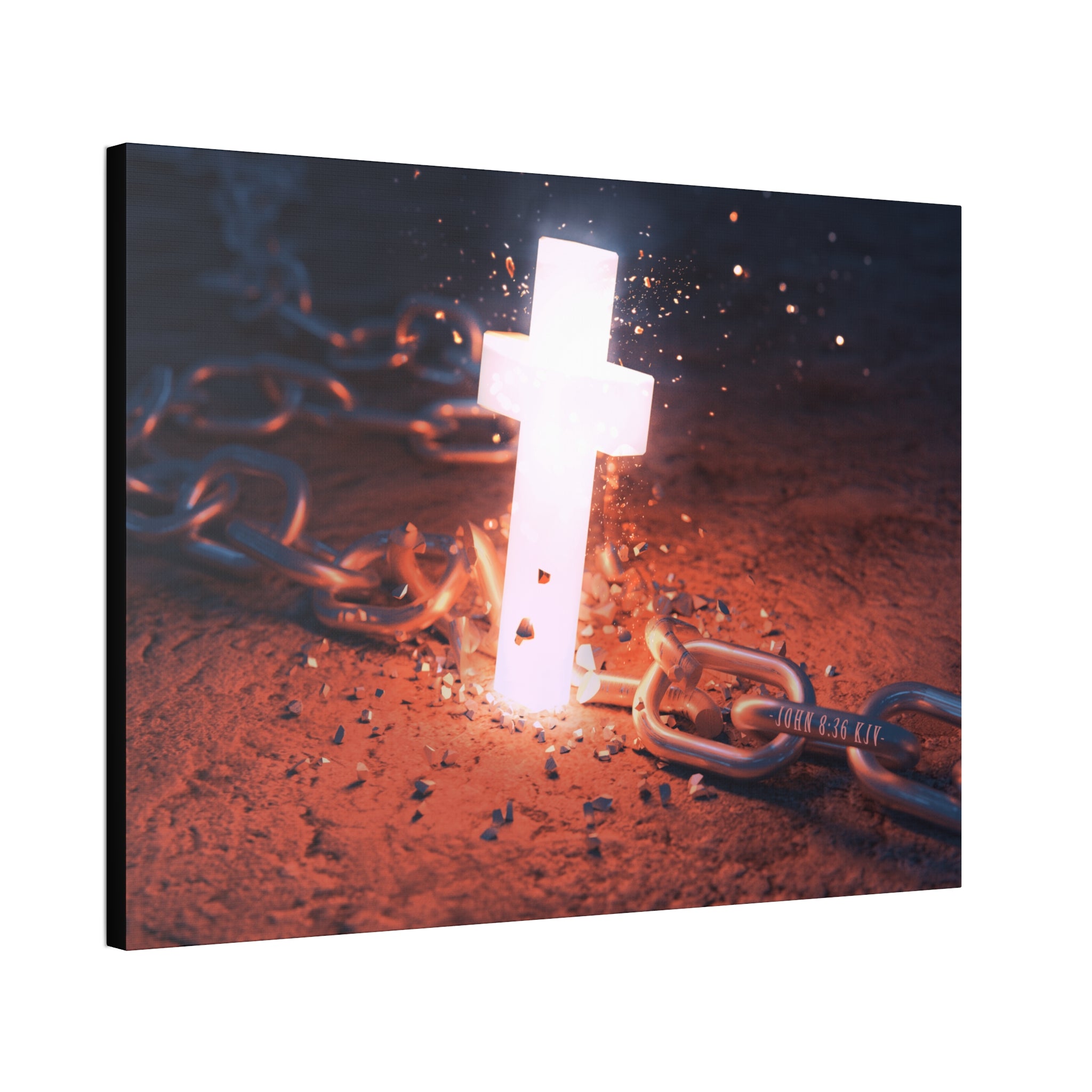 "Free Indeed" Canvas
