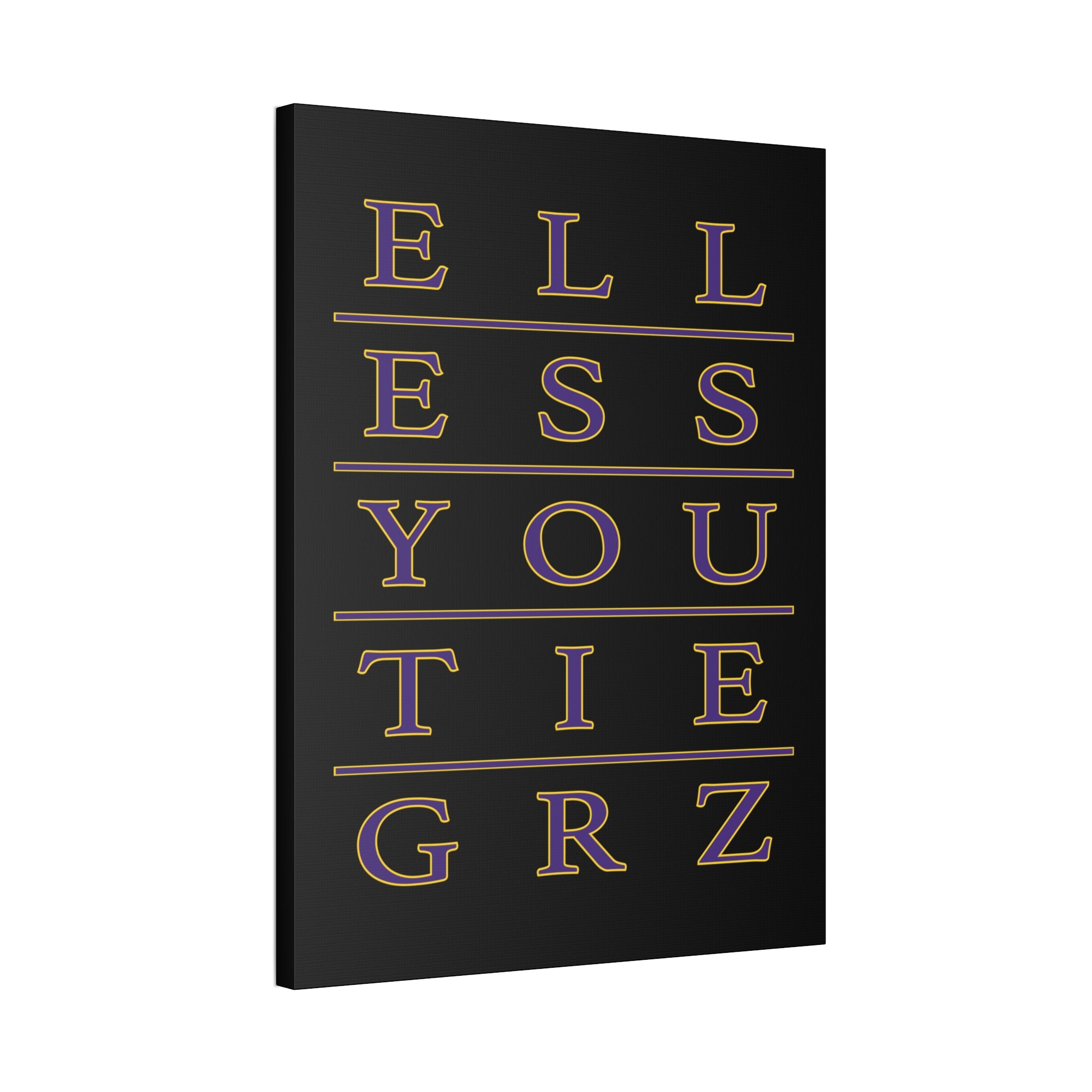 "Ell Ess You" Canvas