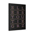 "Ell Ess You" Canvas
